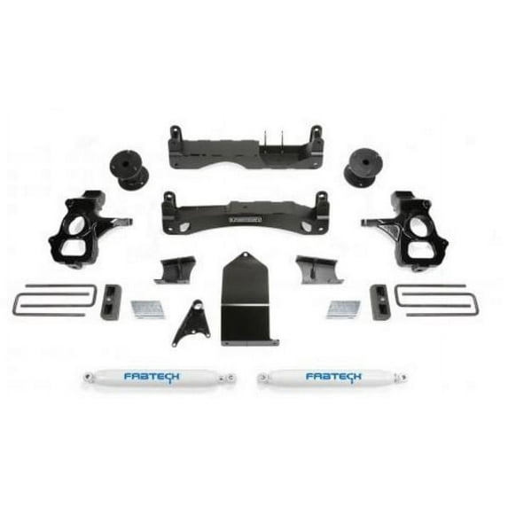 Fabtech K1119 Performance Lift System W/Shocks Fits Fits/For Sierra 1500 Fits select: 2015-2018 CHEVROLET SILVERADO, 2014 CHEVROLET SILVERADO K1500