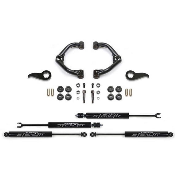 Fabtech K1155m Uniball Uca Lift System W/Shocks Fits select: 2022-2023 CHEVROLET SILVERADO, 2020-2023 GMC SIERRA