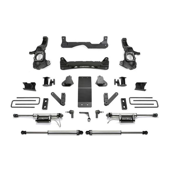 Fabtech K1201DL 4 x 4 in. Performance Front & Rear Suspension Lift Kit for 2020-2024 Chevy Silverado 2500