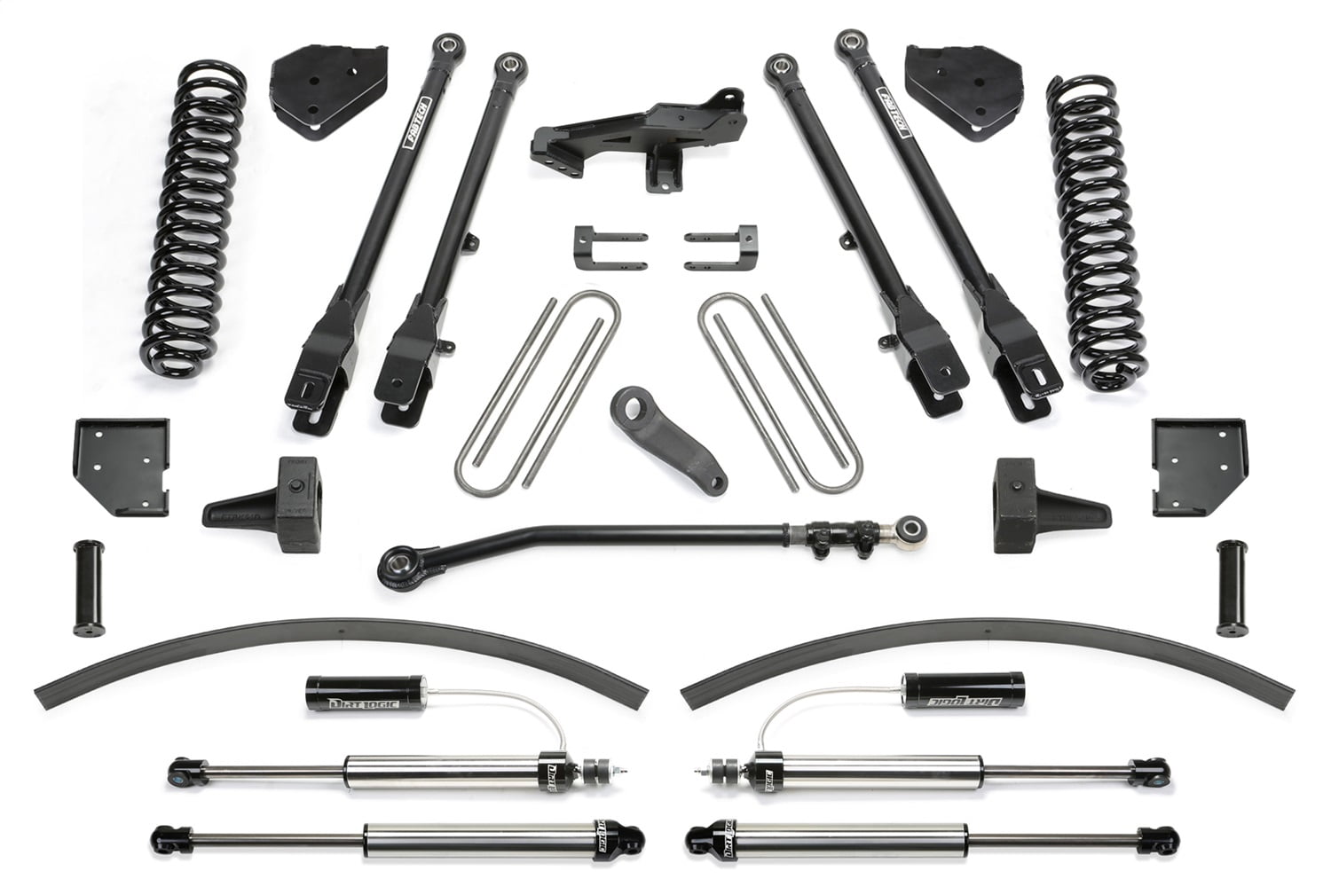 Fabtech K2298dl 4 Link Lift System Fits 17 21 F 250 Super Duty F 350