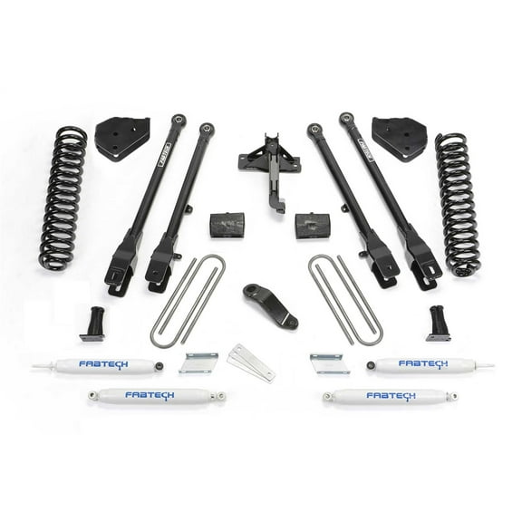 Fabtech K2337 4 Link Lift System Fits 17 20 F 450 Super Duty F 550 Super Duty Fits select: 2017-2019 FORD F450