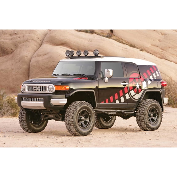 Fabtech K7006dl Basic Lift System W/Shocks Fits 07 08 Fj Cruiser Fits select: 2007-2008 TOYOTA FJ CRUISER