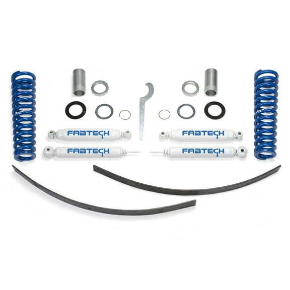 Fabtech K7015 Basic Coilover Lift System Fits 98 04 Fits/For Tacoma Fits select: 2003-2004 TOYOTA TACOMA XTRACAB, 1998 TOYOTA TACOMA