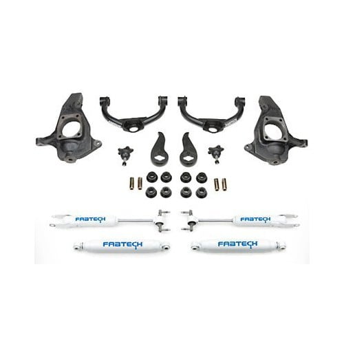 Fabtech Performance Suspension SWAY BAR END LINK CLR ZNC FT44075