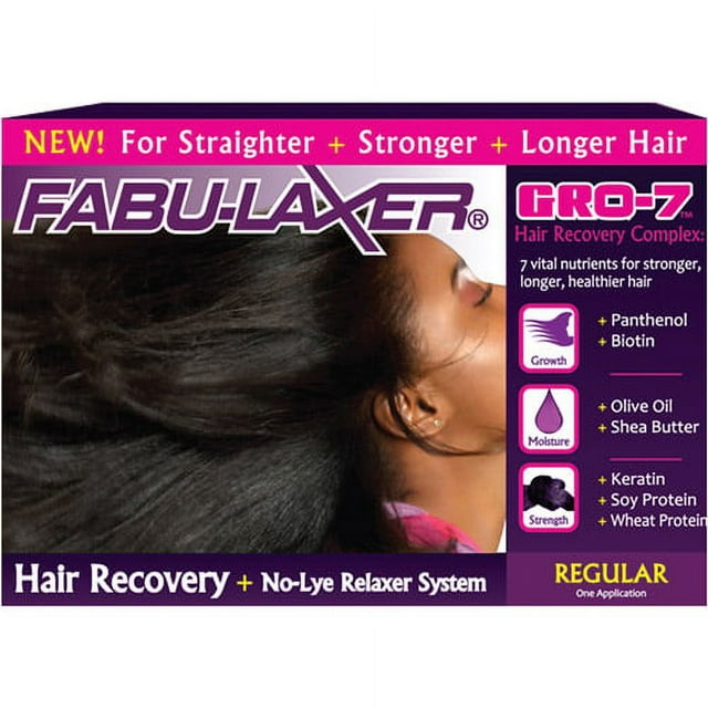 Fabu-Laxer Gro-7 Hair Recovery + No Lye Relaxer System