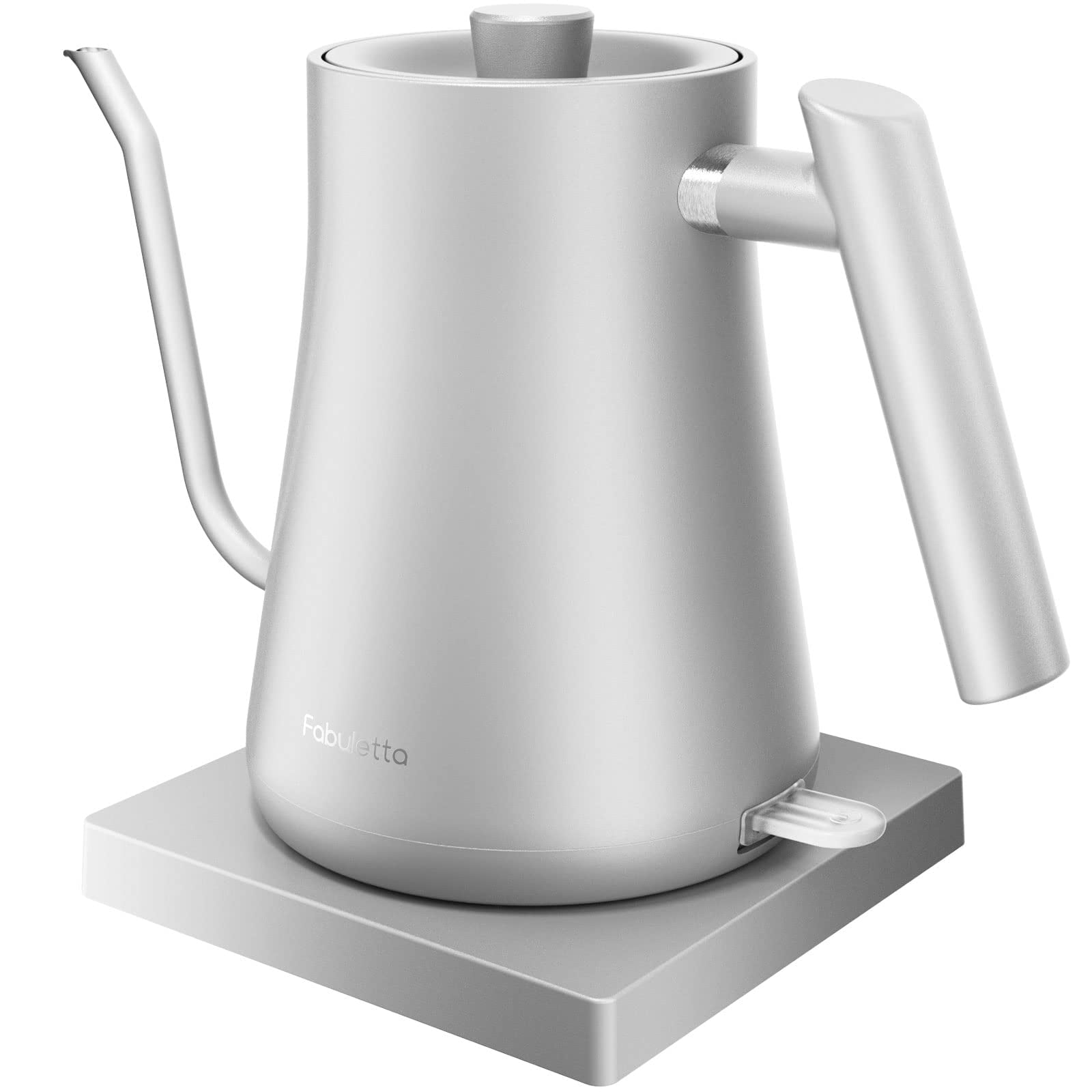 ECORELAX Gooseneck Electric Kettle, Pour Over Coffee and Tea Kettle, 100%  Stainless Steel Inner with Leak Proof Design, 1200W Rapid Heating, Strix