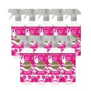 Fabulosa Multi Purpose, Multi Surface, Odour Removing Bicarbonate of Soda Bicarb Cleaning Spray, 500ml, 9 Pack, Winter Angel