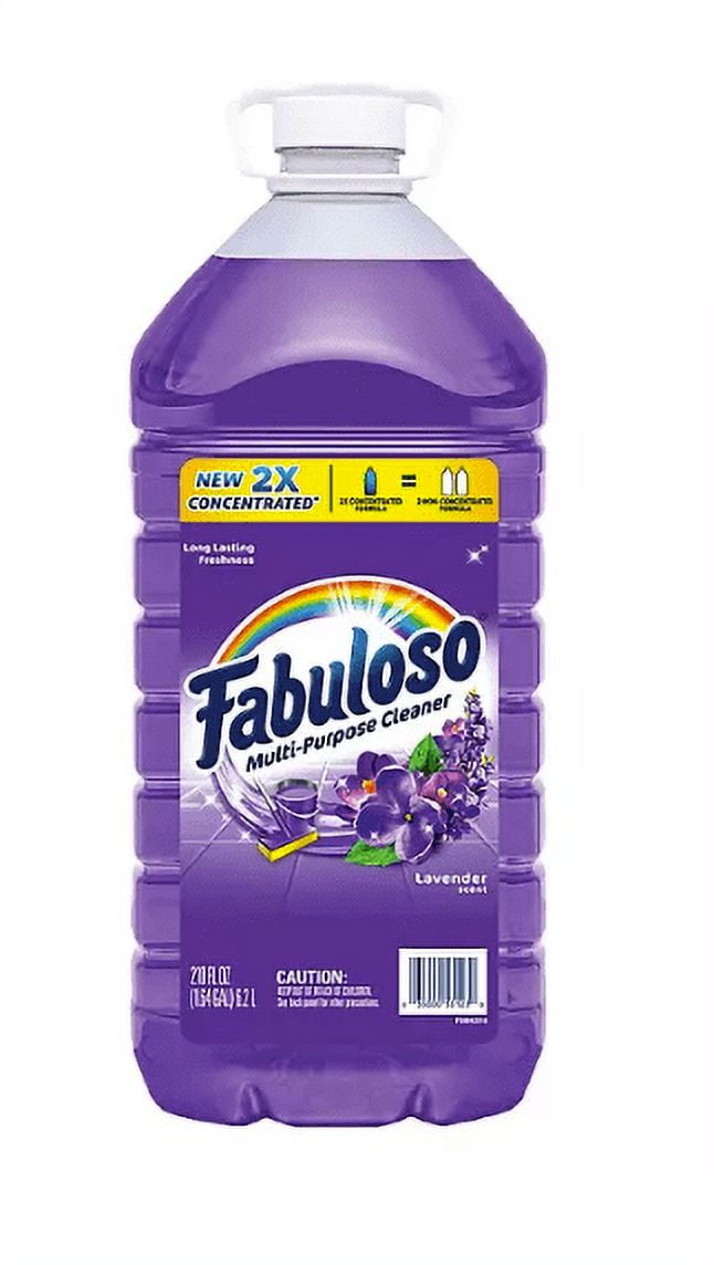 Fabuloso 2X Concentrated MultiPurpose Cleaner, Lavender (210 fl. oz