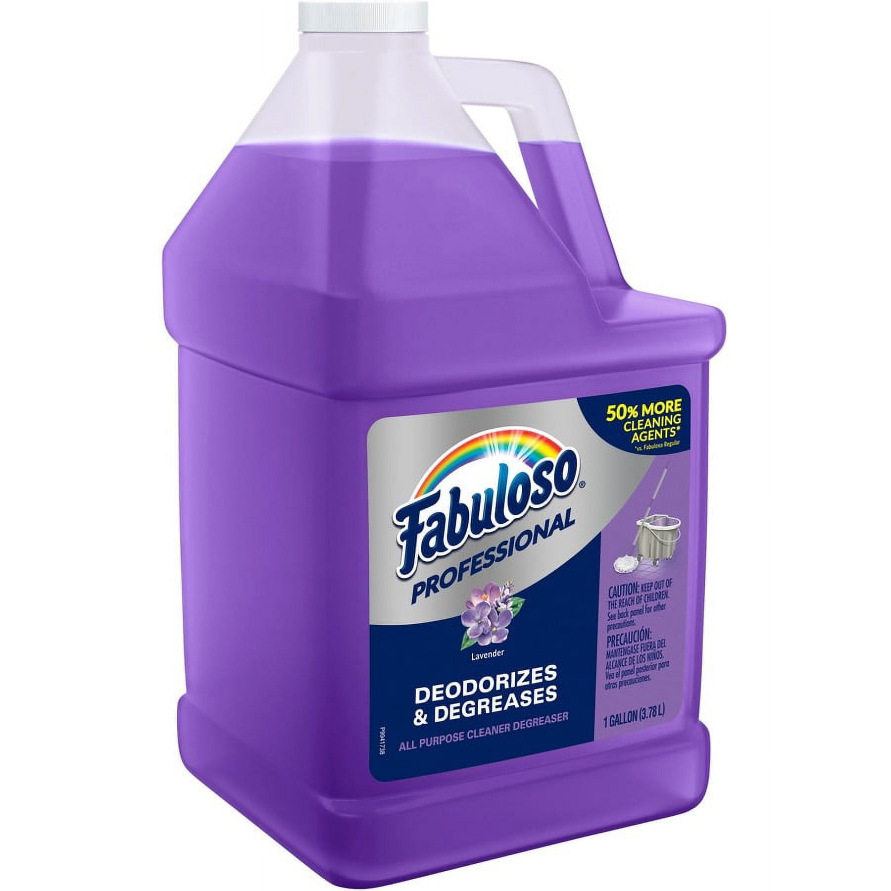Fabuloso Makes 64 Gallons Lavender Purple Liquid Floor Cleaner Refill + 1  Wallet Tissue