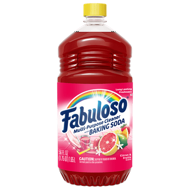 Fabuloso Multi-Purpose Cleaner, Citrus & Fruits, Baking Soda, 56 oz