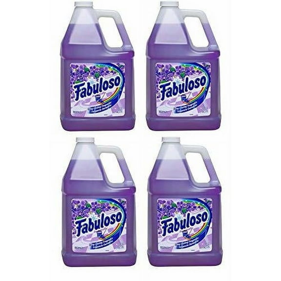Fabuloso All Purpose Cleaner, Lavender, 128 Fl Oz (4)