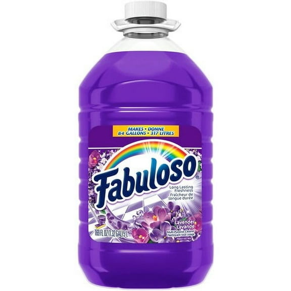 Fabuloso All Purpose Cleaner - Liquid - 169 fl oz (5.3 quart) - Fresh, Lavender ScentBottle - 1 Each - Purple | Bundle of 10 Each