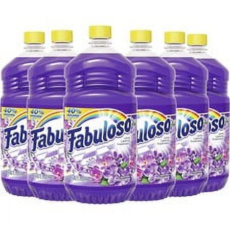 Fabuloso All-Purpose Cleaner - Liquid - 56 fl oz (1.8 quart) - Lavender ScentBottle - 6 / Carton - Purple | Bundle of 5 Cartons