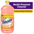 thumbnail interactive-video image 1 of Fabuloso 2X Multi-Purpose Cleaner, No Rinse Floor Cleaner, Peach Scent, 56 fl oz, 1 of 17