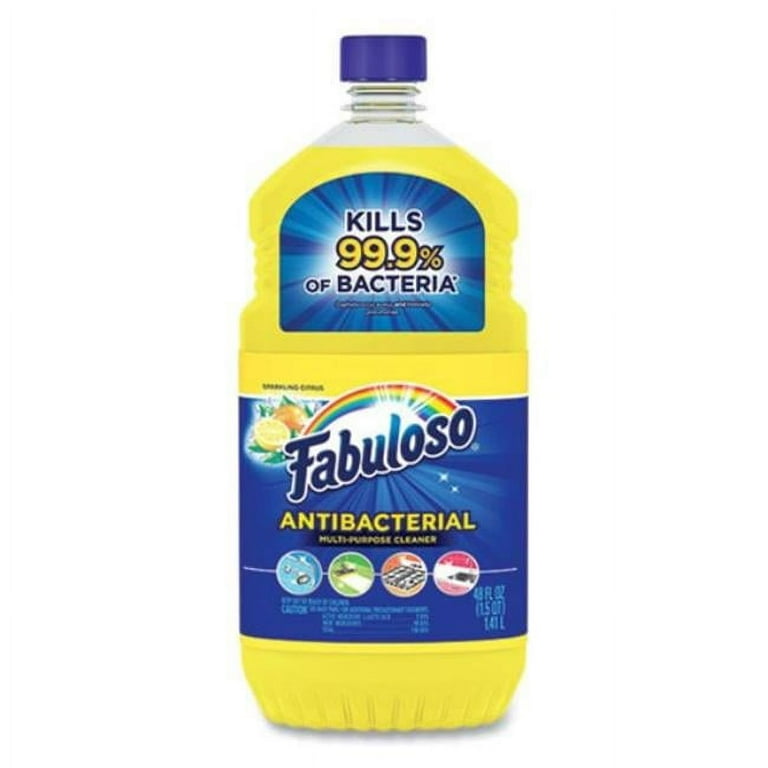 Antibacterial Multi-Purpose Cleaner, Sparkling Citrus Scent, 48 oz Bottle, 6/Carton Antibacterial Multi-Purpose Cleaner, Sparkling Citrus Scent, 48 oz Bottle, 6/Carton