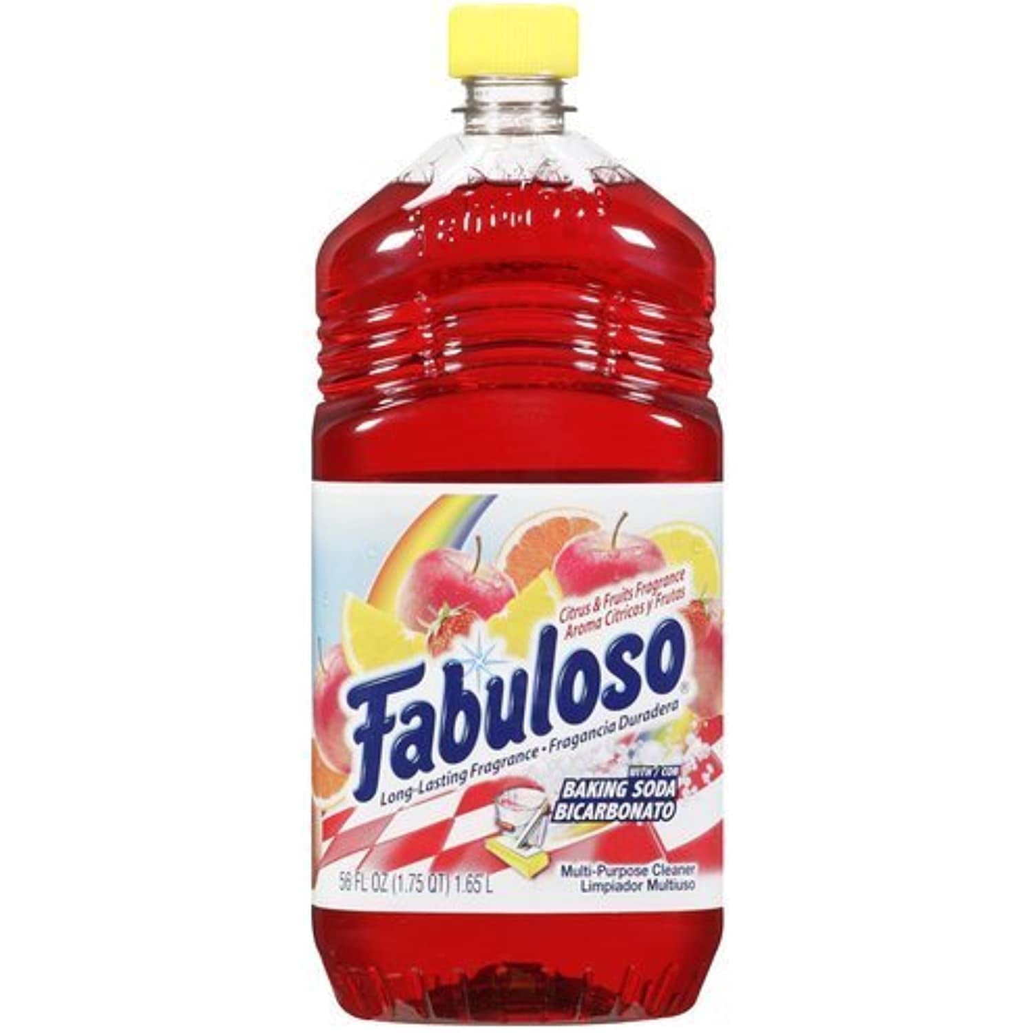 Fabuloso Citrus & Fruits Multi-Purpose Cleaner, Baking Soda Formula, 56 ...