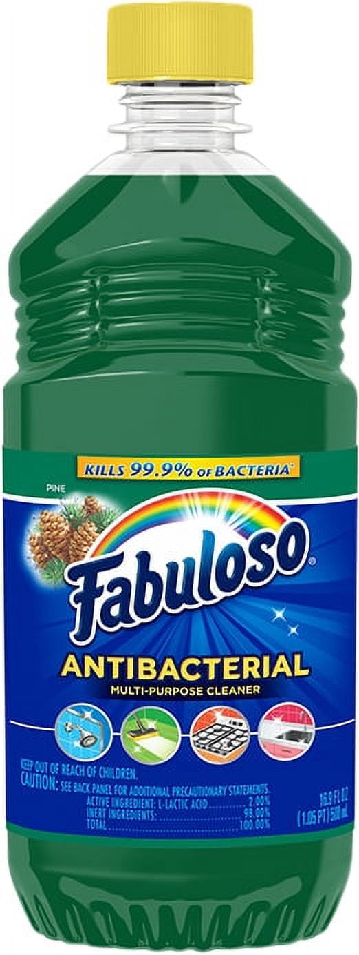 Fabuloso Liquid All Purpose Cleaner, Antibacterial Pine, 16.9 oz