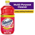 thumbnail image 1 of Fabuloso 2X Multi-Purpose Cleaner with Baking Soda, Citrus and Fruits Scent, 56 fl oz, 1 of 15