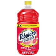 Fabuloso 2X Multi-Purpose Cleaner with Baking Soda, Citrus and Fruits Scent, 56 fl oz