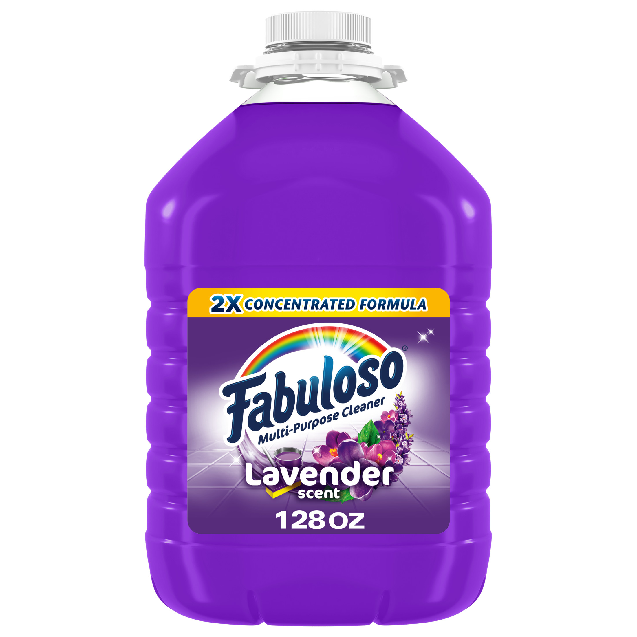 Fabuloso Multi-Purpose Cleaner, 2X Concentrated Formula, Lavender Scent, 128 oz - image 1 of 12