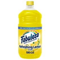 Fabuloso Multi-Purpose Cleaner, 2X Concentrated Formula, Lemon Scent, 56 oz