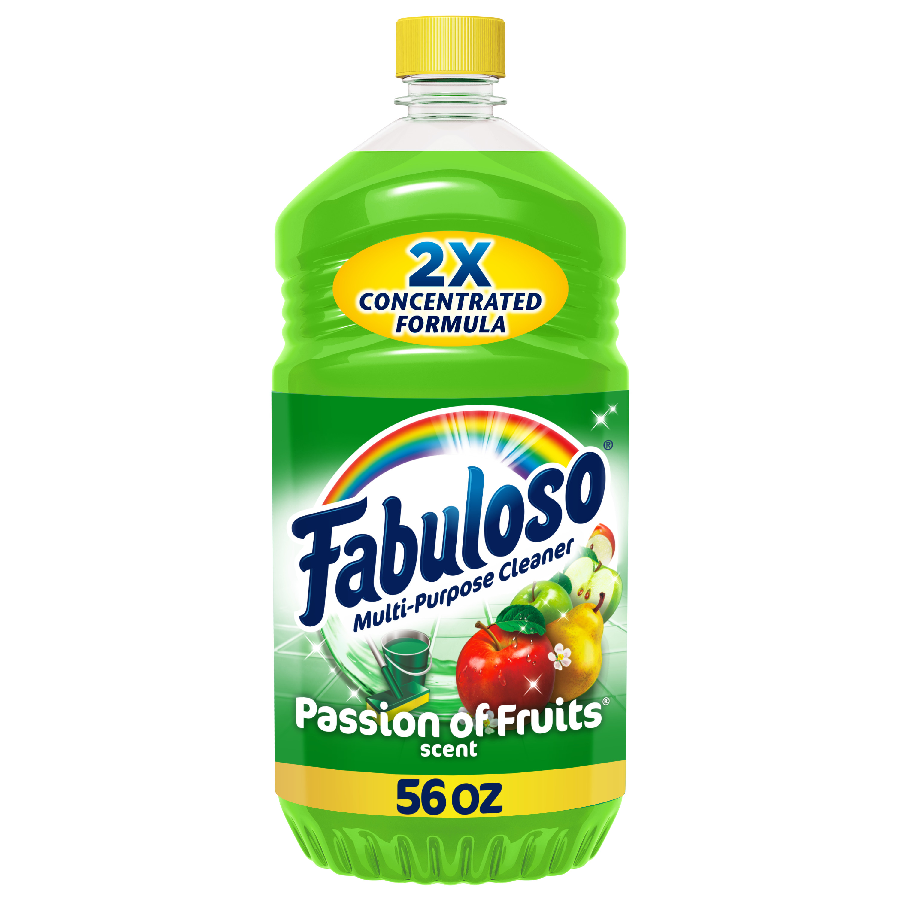 Fabuloso Multi-Purpose Cleaner, 2X Concentrated Formula, Passion of Fruits Scent, 56 oz - image 1 of 12