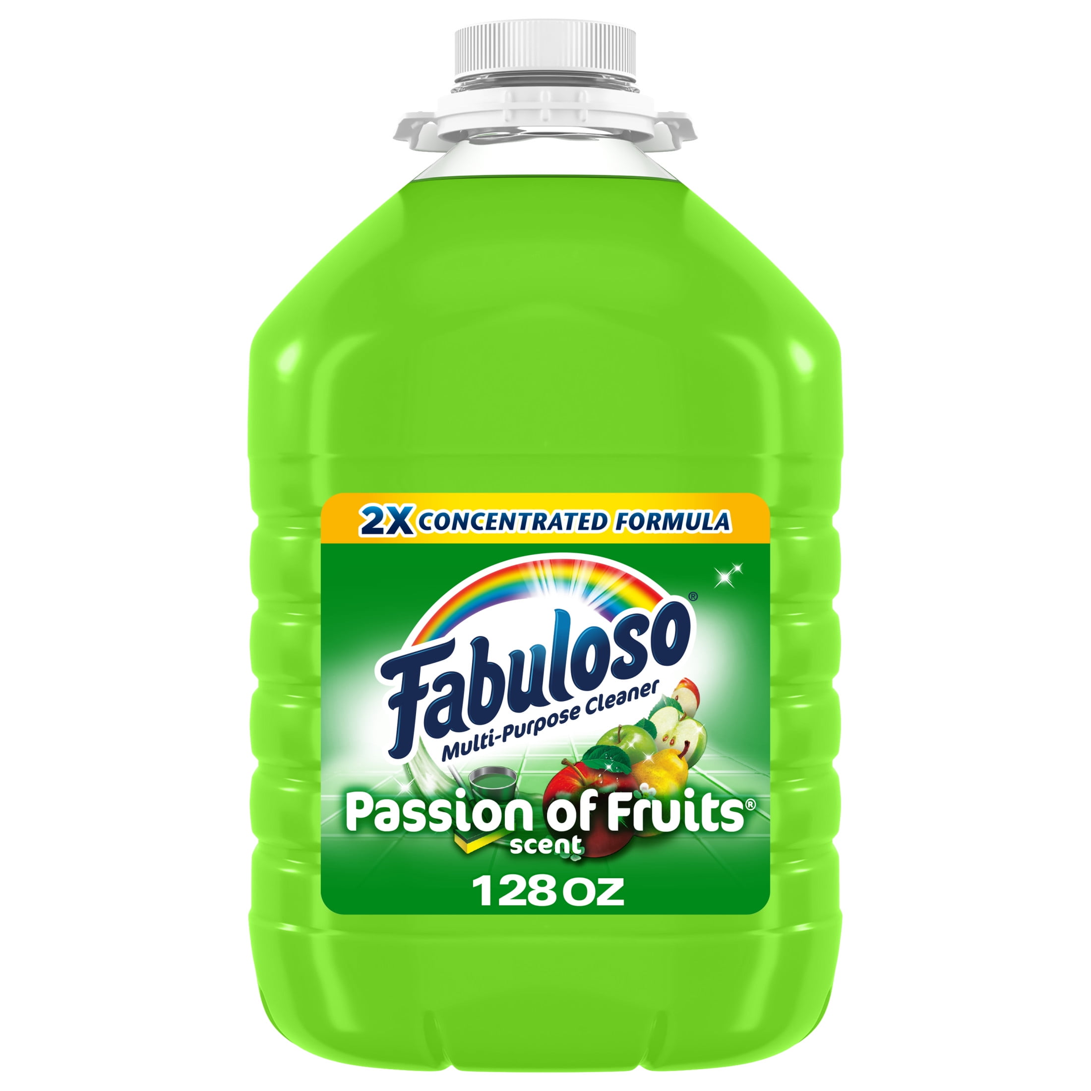 Fabuloso Multi-Purpose Cleaner 2X Concentrated, Passion of Fruits - 128 fl oz