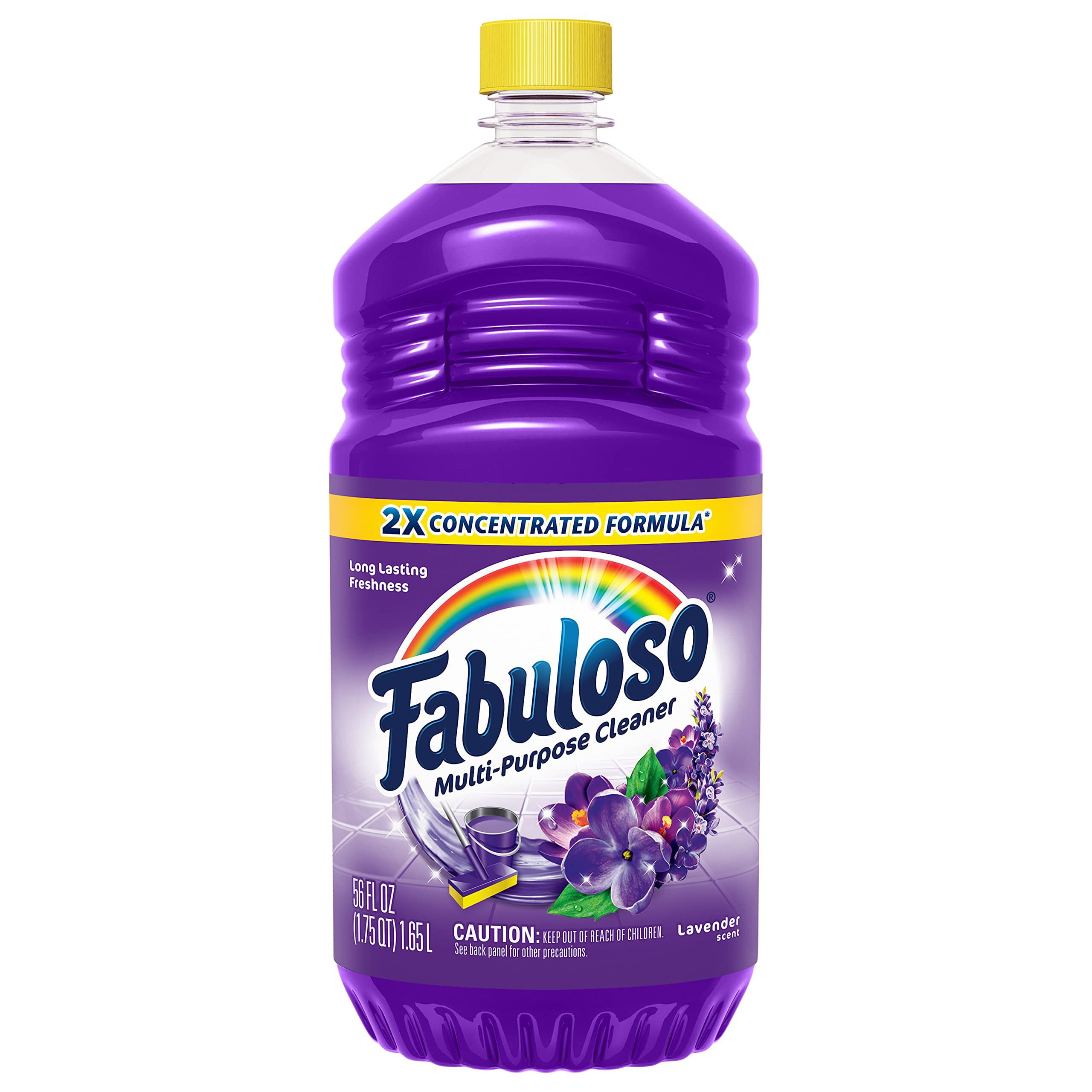 Fabuloso Multi-Purpose Cleaner  Floor Cleaner, 2X Concentrated, Lavender Scent, 56 fluid ounces