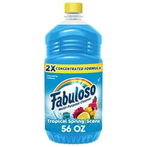 Fabuloso Multi-Purpose Cleaner & Floor Cleaner 2x Concentrated, Tropical Spring - 56 fl oz