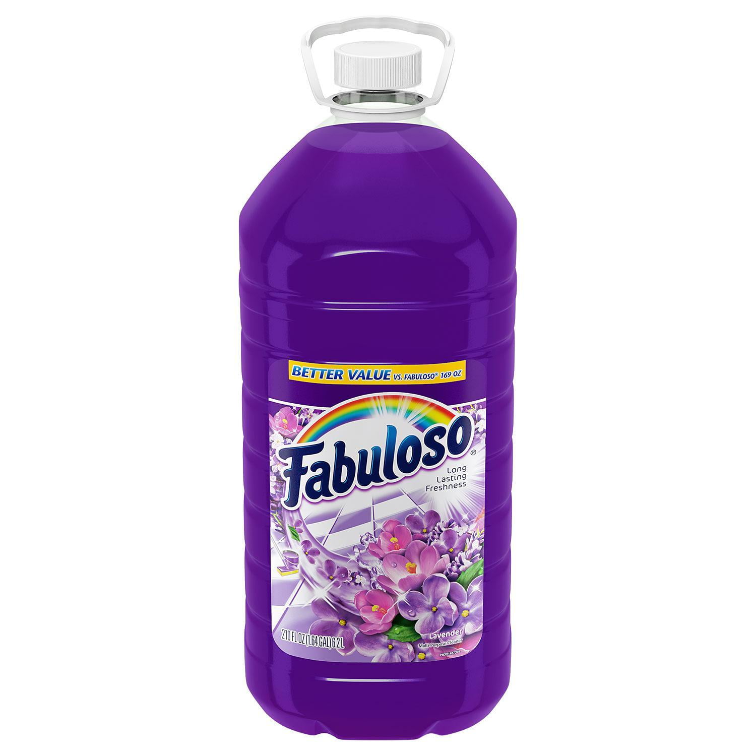 Fabuloso Maximum Clean Lavender MultiPurpose Cleaner (210 oz.), Household Kitchen Mopping