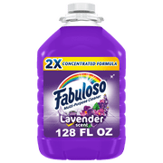 Fabuloso Multi Surface All Purpose Floor Cleaner, Lavender Scent, 128 fl oz