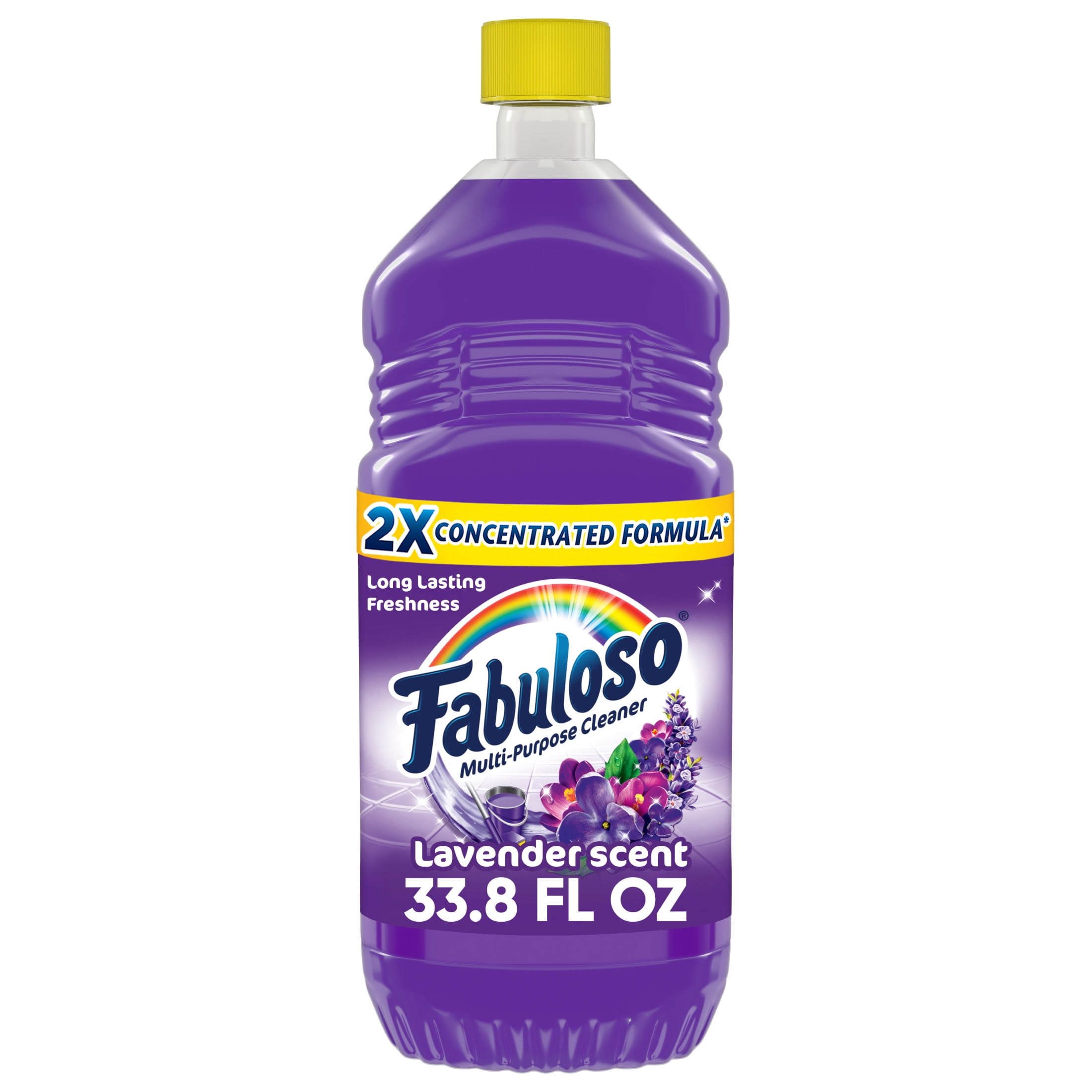 Fabuloso Multi Surface All Purpose Floor Cleaner, Lavender Scent, 33.8 fl oz