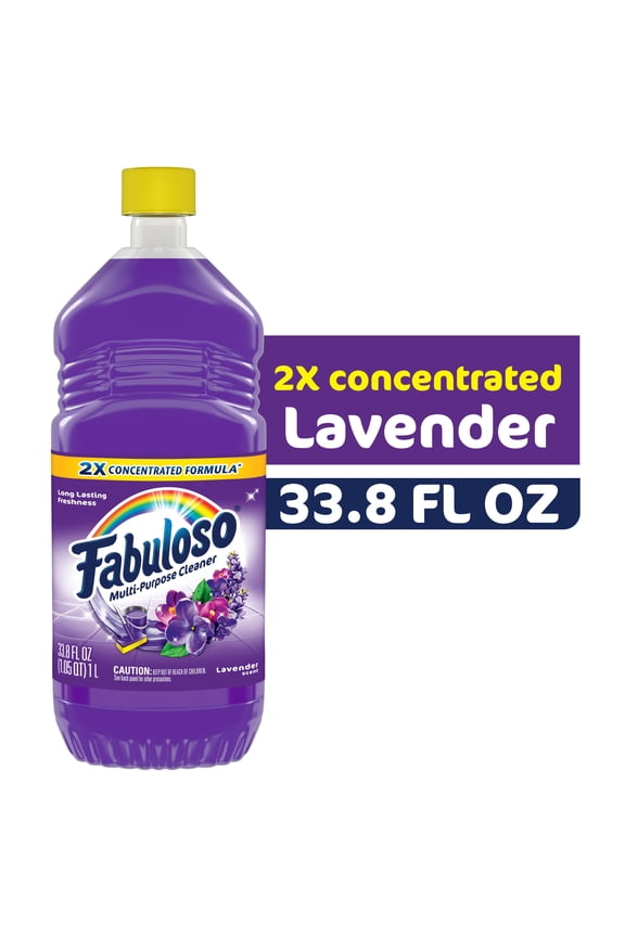 Multi Surface All Purpose Floor Cleaner, Lavender Scent, 33.8 fl oz