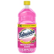 Fabuloso 2X Multi-Purpose Cleaner, No Rinse Floor Cleaner, Watermelon Scent, 33.8 fl oz