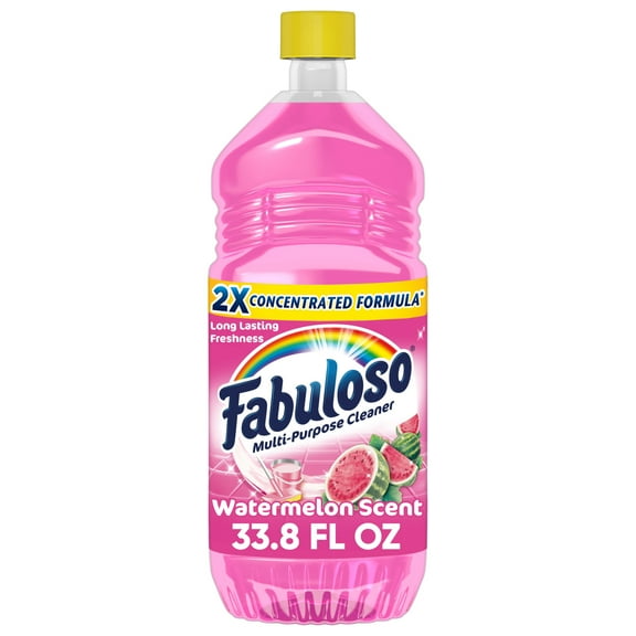 Fabuloso Multi Surface All Purpose Floor Cleaner, Watermelon Scent, 33.8 fl oz