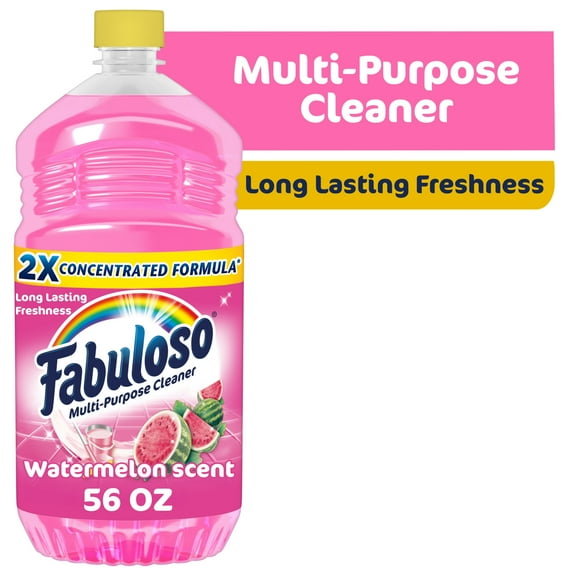 Fabuloso Multi Surface All Purpose Floor Cleaner, Watermelon Scent, 56 fl oz