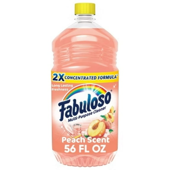 Fabuloso Peach Multi-Purpose Cleaner 2X Concentrated Formula Floor Cleaner - 56 fl oz