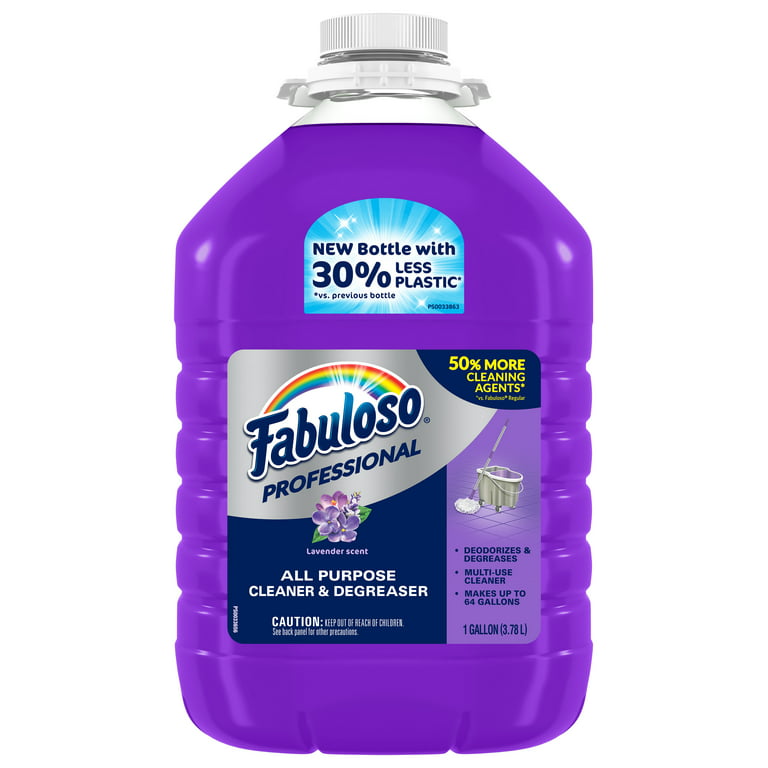 Fabuloso Multi-Use Cleaner, Professional, Degreaser, Lavender - 1 gl (3.78 l)