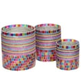 thumbnail image 1 of Benzara Fabulous 3 piece Glass Votive Candle Holder, 1 of 2
