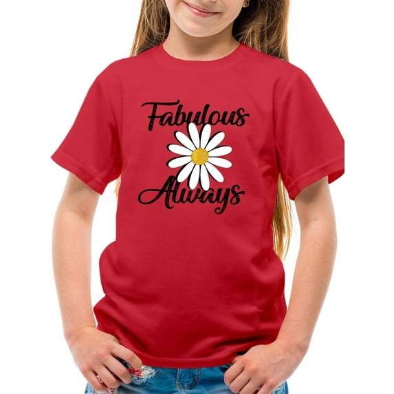 Fabulous Always Daisy T-Shirt Juniors -Image by Shutterstock, x-Small