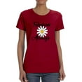 thumbnail image 1 of Fabulous Always Daisy T-Shirt Women -Image by Shutterstock, Female x-Large, 1 of 4