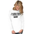 thumbnail image 1 of Fabulous Confidence Ironic Definition Women's Long Sleeve T Shirt Brisco Brands S, 1 of 5