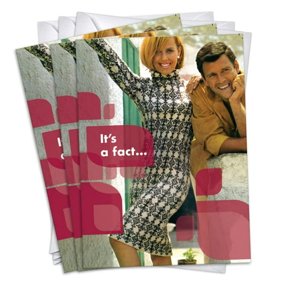 Fabulous Woman Funny Wife's Birthday Greeting Cards | 1 Pack Single (5x7)