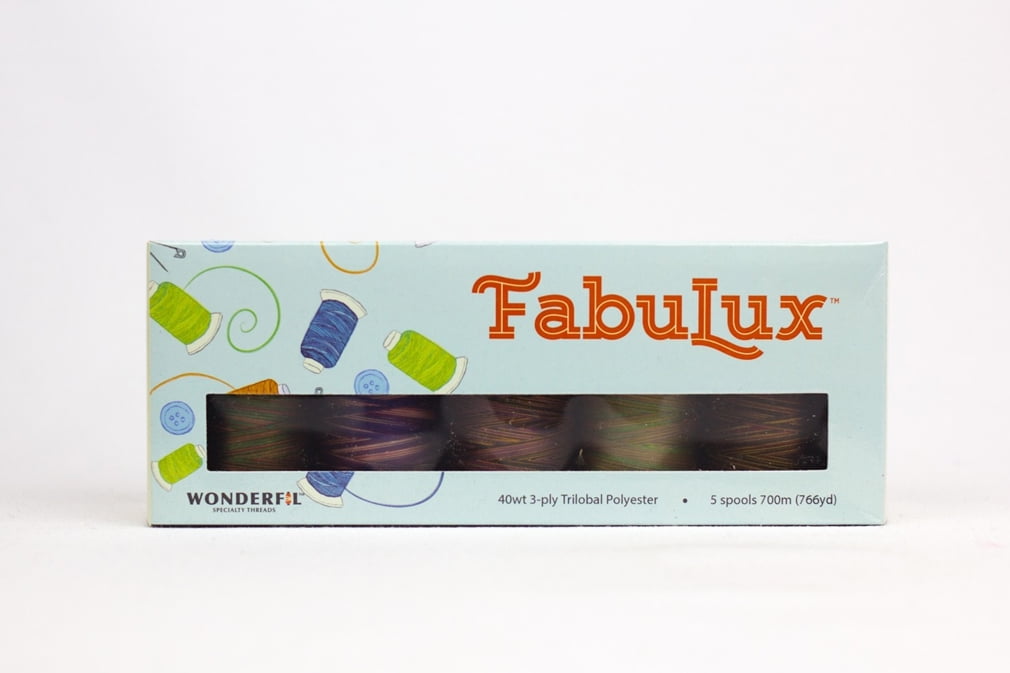 Fabulux Celebration Color Set of 5 Thread