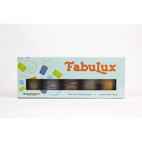 Fabulux Neutrals Color Set of 5 Thread