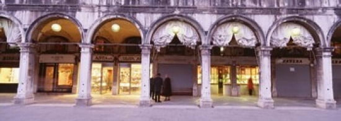 Facade Saint Marks Square Venice Italy Canvas Art - Panoramic Images (18 x 7)
