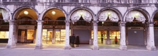 Facade Saint Marks Square Venice Italy Canvas Art - Panoramic Images (36 x 13)