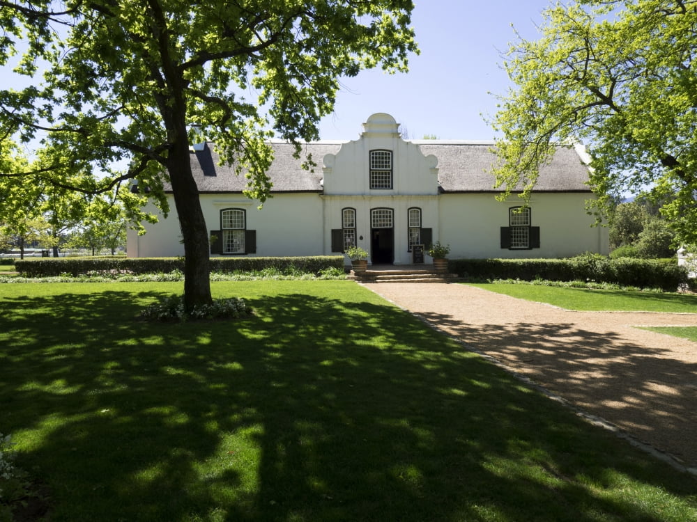 Facade of a building Boschendal Cape Winelands District Municipality Western Cape Province South Africa Canvas Art - Panoramic Images (12 x 16)