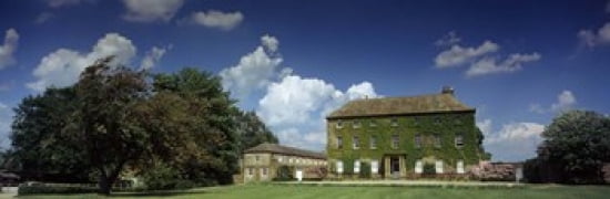Facade of a building Crakehall Bedale North Yorkshire England Canvas Art - Panoramic Images (36 x 12)