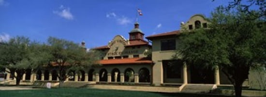 Facade of a building Livestock Exchange Building Fort Worth Texas USA Canvas Art - Panoramic Images (36 x 13)